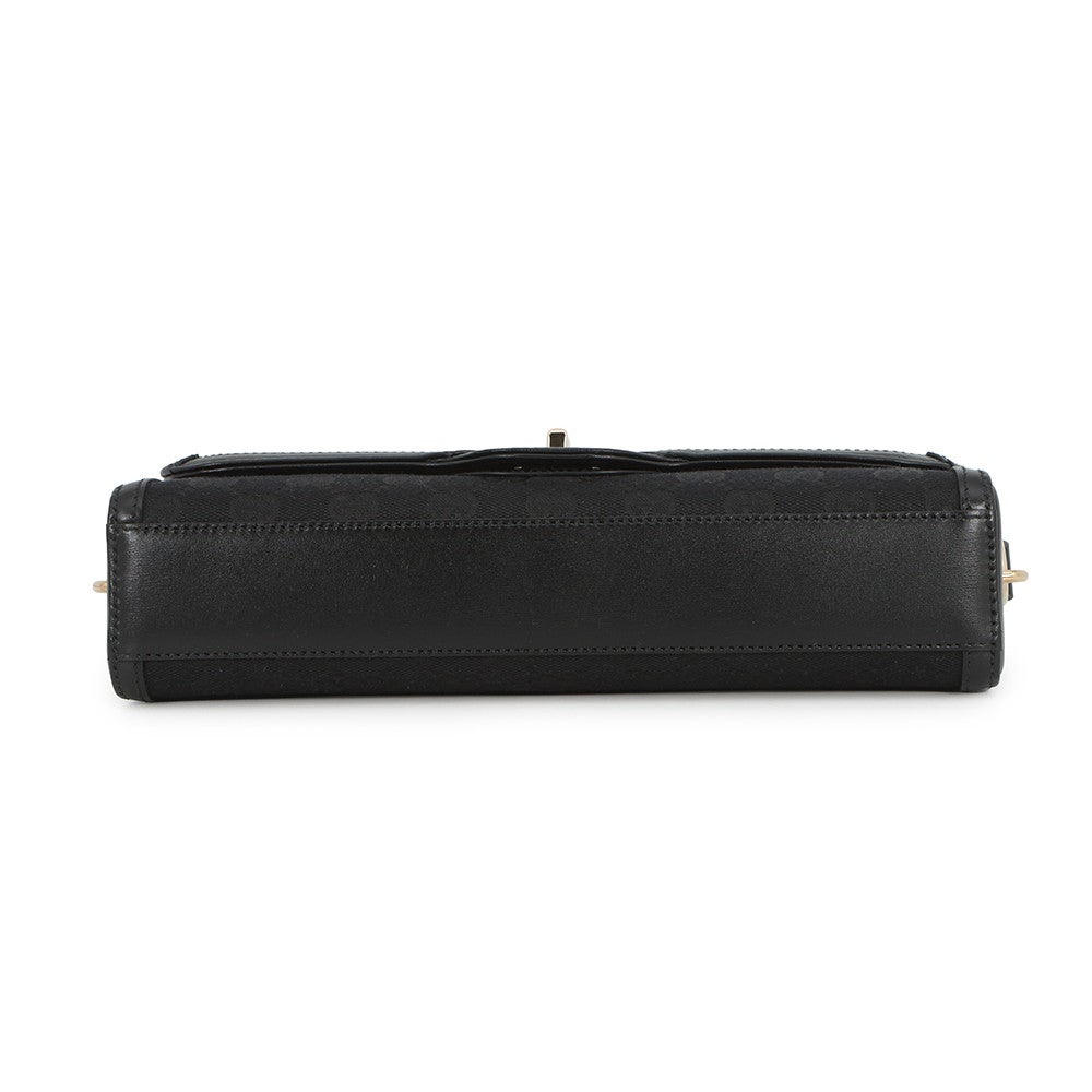グッチ ショルダーバッグ ルーチェ GGキャンバス レザー 786027 GUCCI バッグ ワンショルダー 黒 グッチ ショルダーバッグ ルーチェ GGキャンバス レザー 786027 GUCCI