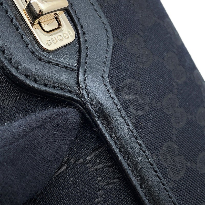 グッチ ショルダーバッグ ルーチェ GGキャンバス レザー 786027 GUCCI バッグ ワンショルダー 黒