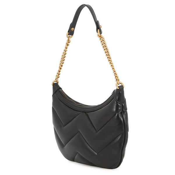 グッチ チェーンショルダーバッグ GGマーモント スモール キルティング レザー 777263 GUCCI バッグ ワンショルダー 黒