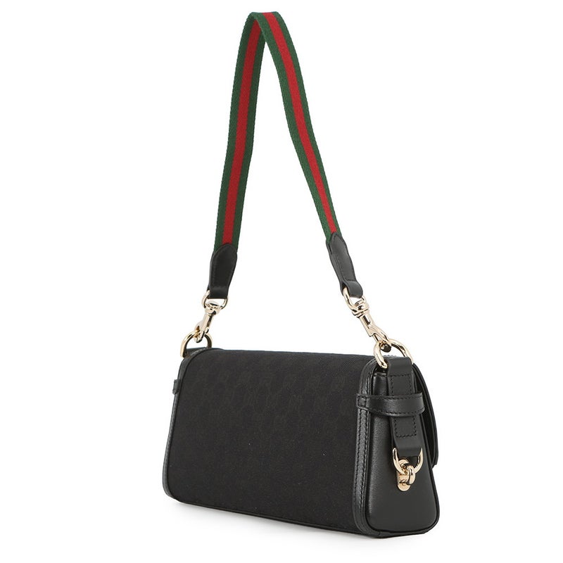 グッチ ショルダーバッグ ルーチェ GGキャンバス レザー 786027 GUCCI バッグ ワンショルダー 黒