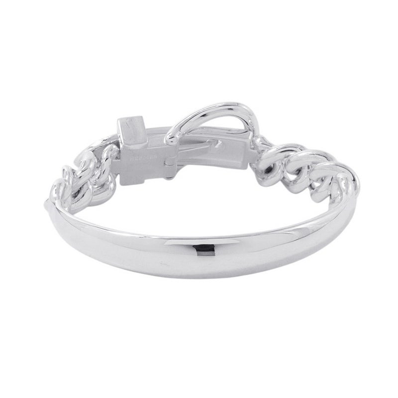 エルメス ブレスレット ブックルセリエ・アンフレクシブルGM SV925シルバー サイズ15 HERMES ジュエリー