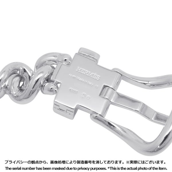エルメス ブレスレット ブックルセリエ・アンフレクシブルGM SV925シルバー サイズ15 HERMES ジュエリー