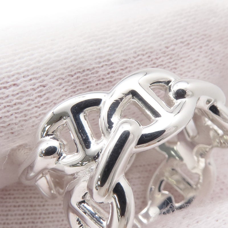 エルメス リング シェーヌダンクル アンシェネ ダブル ロウ SV925シルバー リングサイズ51 HERMES ジュエリー 指輪