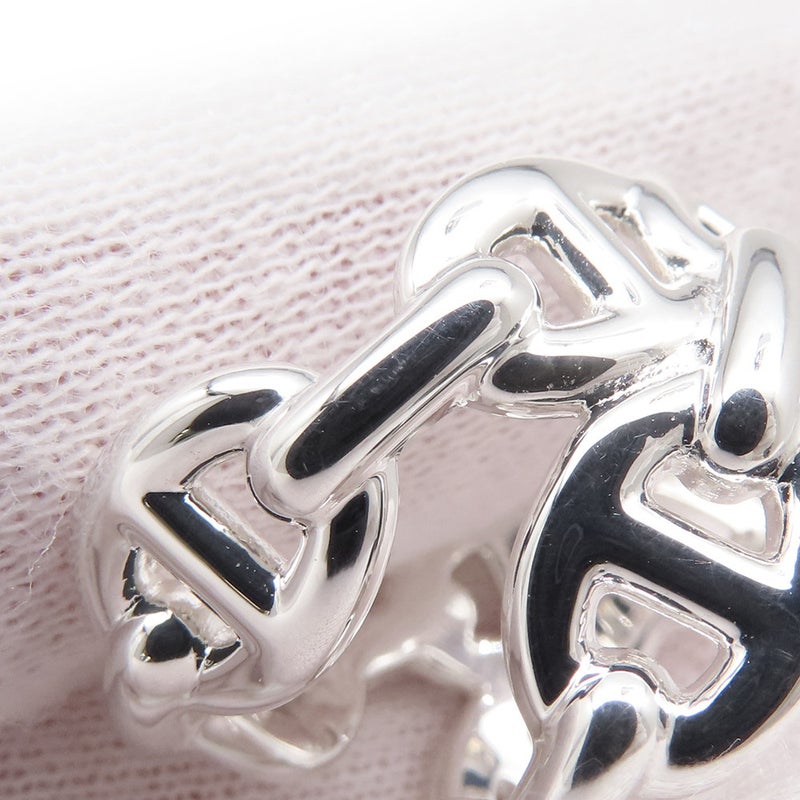 エルメス リング シェーヌダンクル アンシェネ ダブル ロウ SV925シルバー リングサイズ51 HERMES ジュエリー 指輪