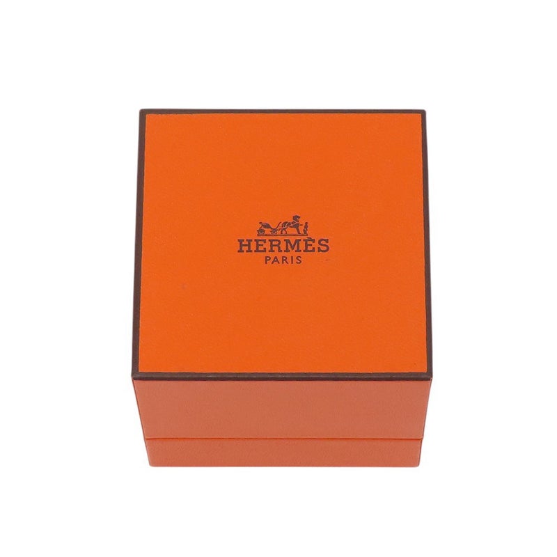 エルメス リング エルメス・クルー・ドゥ・H ダブルラウンドリング SV925シルバー サイズ51 HERMES ジュエリー