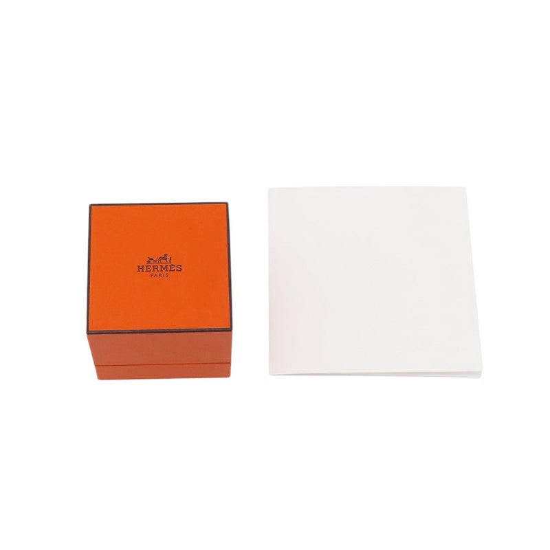 エルメス リング エルメス・クルー・ドゥ・H ダブルラウンドリング SV925シルバー サイズ51 HERMES ジュエリー