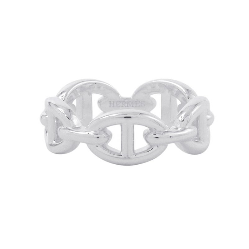 エルメス リング シェーヌダンクル アンシェネPM Enchainee SV925シルバー リングサイズ54 HERMES ジュエリー