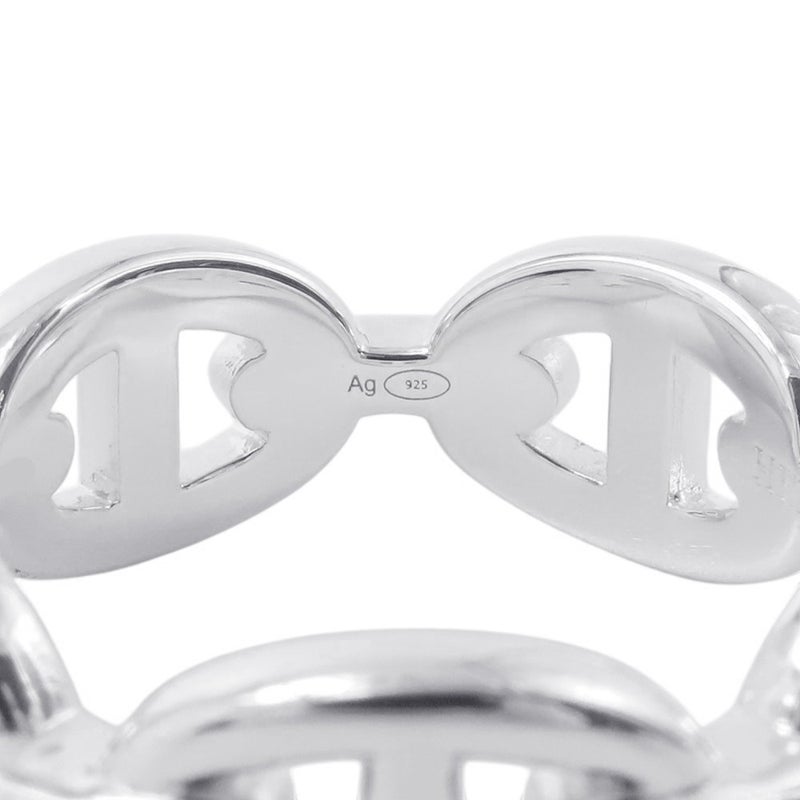 エルメス リング シェーヌダンクル アンシェネPM Enchainee SV925シルバー リングサイズ54 HERMES ジュエリー