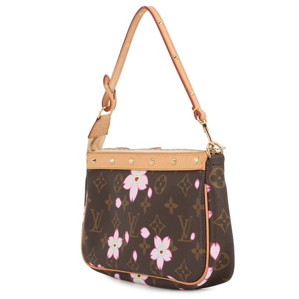 ルイヴィトン ハンドバッグ モノグラム・チェリー ブロッサム ポシェット・アクセソワール M92006 LOUIS VUITTON 村上隆