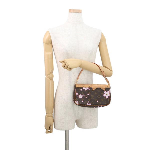 ルイヴィトン ハンドバッグ モノグラム・チェリー ブロッサム ポシェット・アクセソワール M92006 LOUIS VUITTON 村上隆