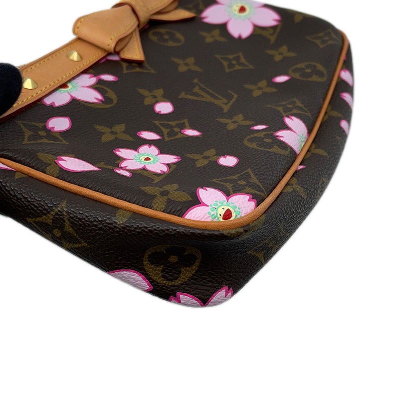 ルイヴィトン ハンドバッグ モノグラム・チェリー ブロッサム ポシェット・アクセソワール M92006 LOUIS VUITTON 村上隆