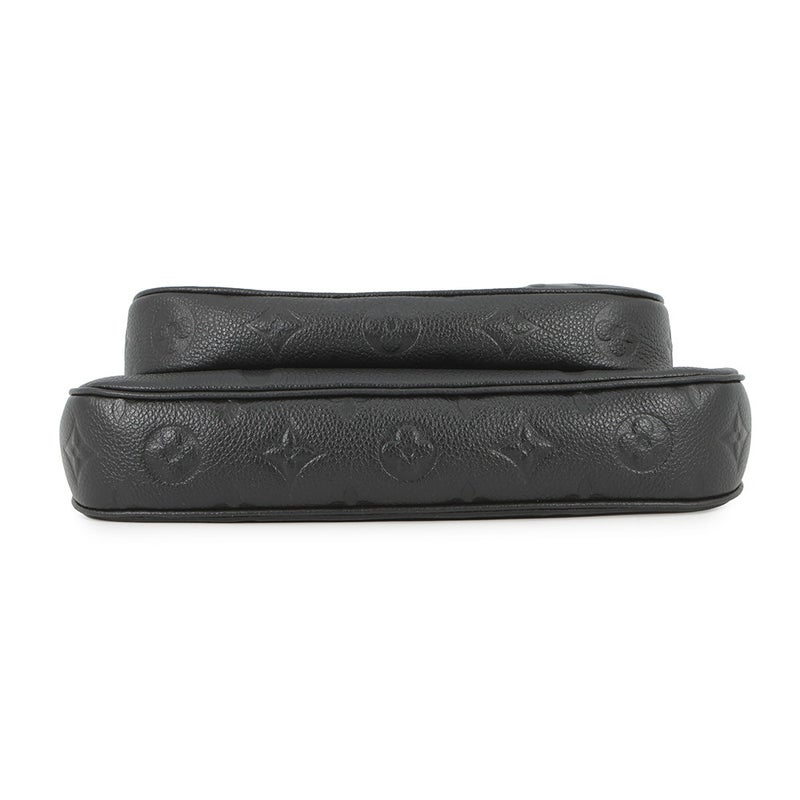 ルイヴィトン ショルダーバッグ モノグラム・アンプラント ミュルティ・ポシェット・アクセソワール M80399 LOUIS VUITTON 黒 ブラック