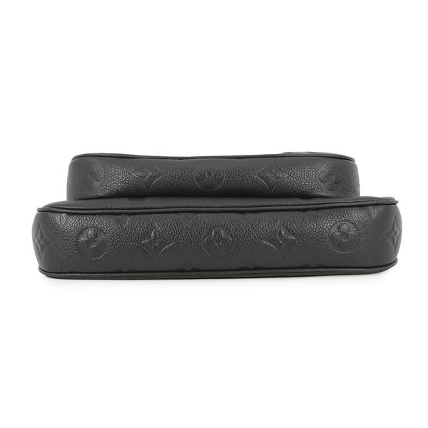 ルイヴィトン ショルダーバッグ モノグラム・アンプラント ミュルティ・ポシェット・アクセソワール M80399 LOUIS VUITTON 黒 ブラック