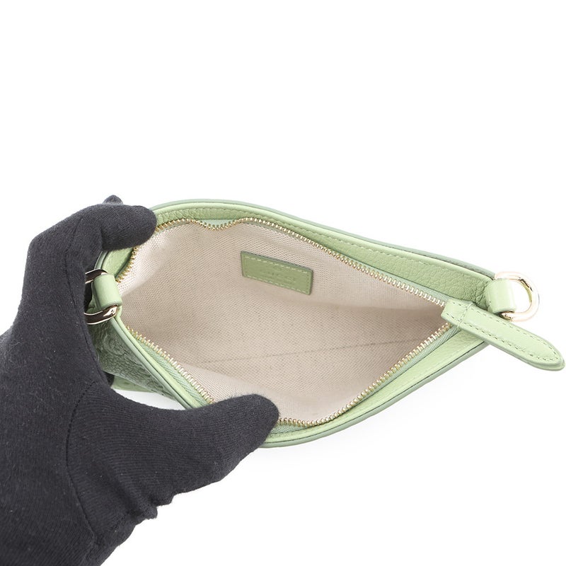 グッチ ショルダーバッグ GGエンブレム スーパーミニ レザー 815278 GUCCI バッグ