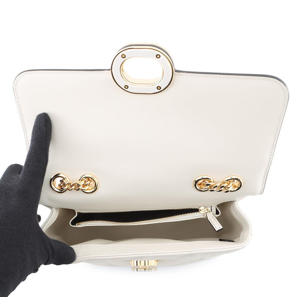 GUCCIショルダーバッグ グッチ ショルダーバッグ タイガーヘッド ダブルフェイス パイソン型