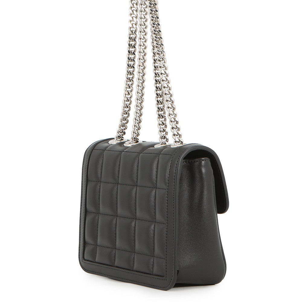 グッチ GUCCI デコ ミニ インターロッキングG ショルダーバッグ バッグ レザー レディース ブラック系 741457 【中古】 GUCCI - グッチ GUCCI デコ ミニ インターロッキングG ショルダー