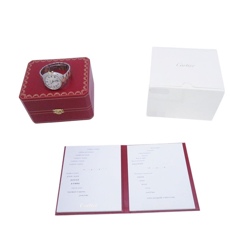 カルティエ クレ ドゥ カルティエ W2CL0002 Cartier 腕時計 シルバー文字盤