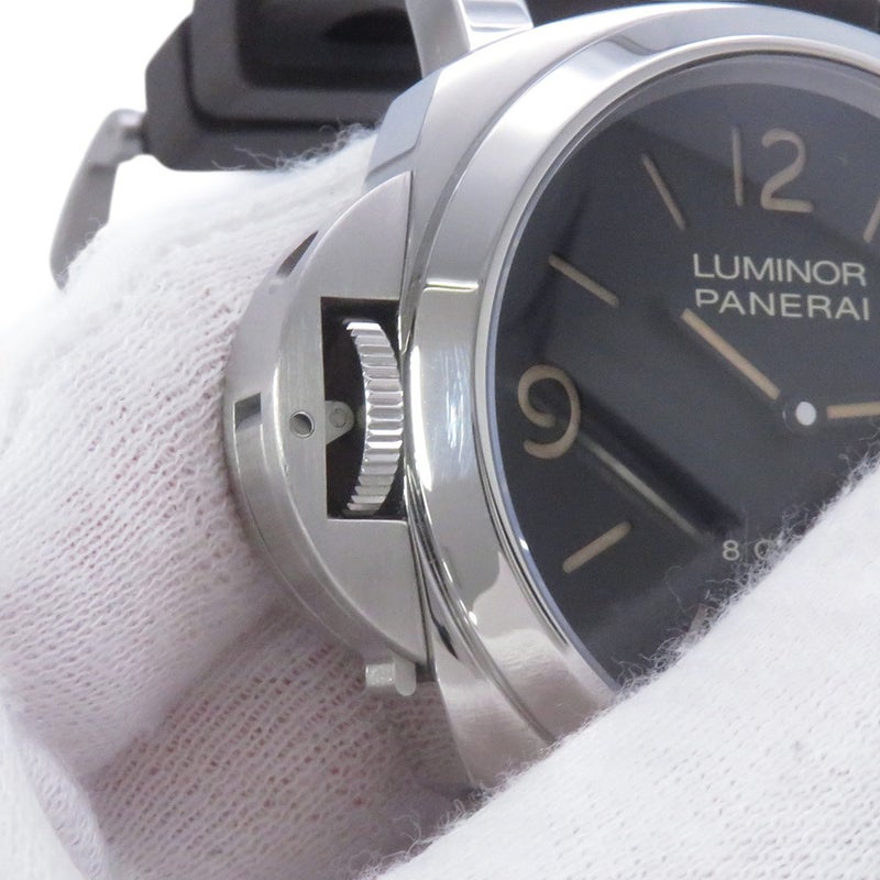 パネライ ルミノール デストロ オット ジョルニ PAM01655 PANERAI 腕時計 黒文字盤