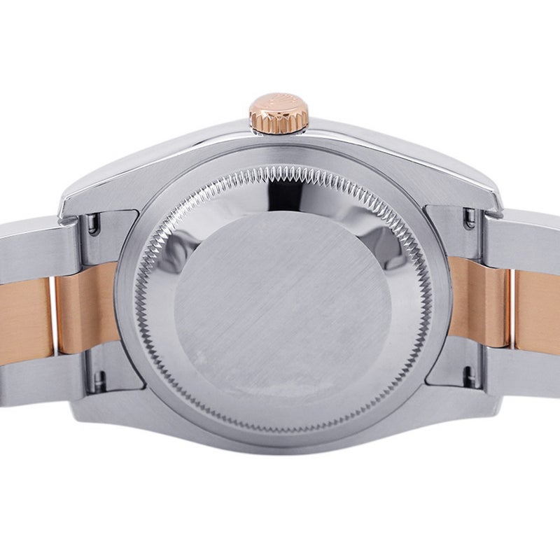 ロレックス デイトジャスト SS/K18PG ランダムシリアル ルーレット 116201 ROLEX 腕時計 黒文字盤