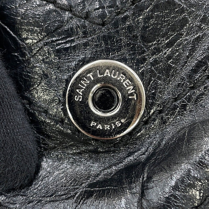 サンローランパリ チェーンショルダーバッグ ニキ ミディアム 633158 SAINT LAURENT PARIS 黒