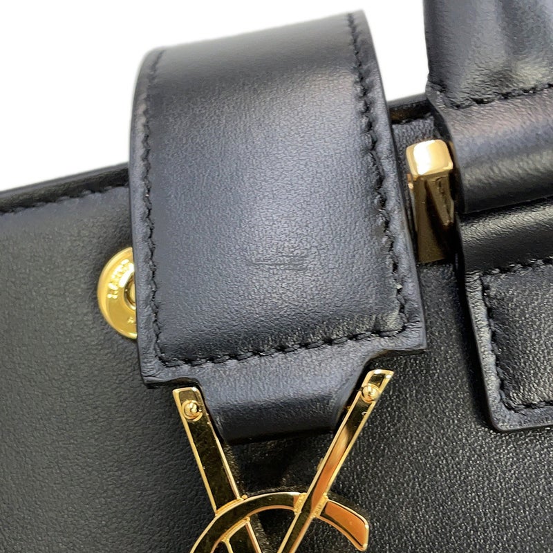 サンローランパリ ハンドバッグ ベイビーカバス 568853 SAINT LAURENT PARIS 2way 黒