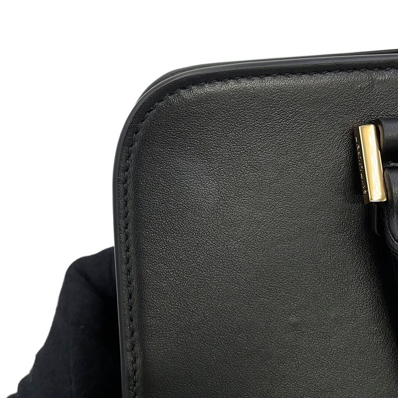 サンローランパリ ハンドバッグ ベイビーカバス 568853 SAINT LAURENT PARIS 2way 黒