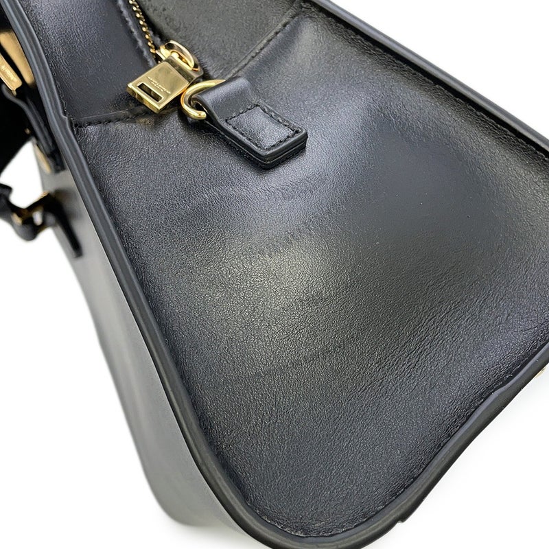 サンローランパリ ハンドバッグ ベイビーカバス 568853 SAINT LAURENT PARIS 2way 黒