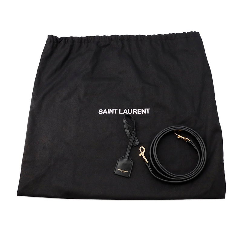 サンローランパリ ハンドバッグ ベイビーカバス 568853 SAINT LAURENT PARIS 2way 黒