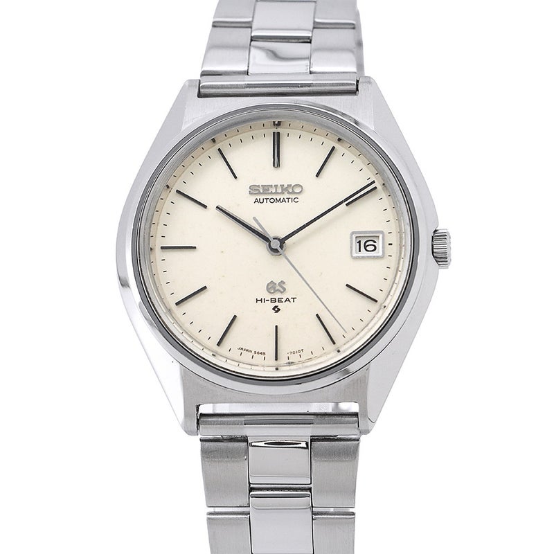 セイコー グランドセイコー ハイビート 5645-7010 SEIKO 腕時計 ウォッチ ヴィンテージ シルバー文字盤