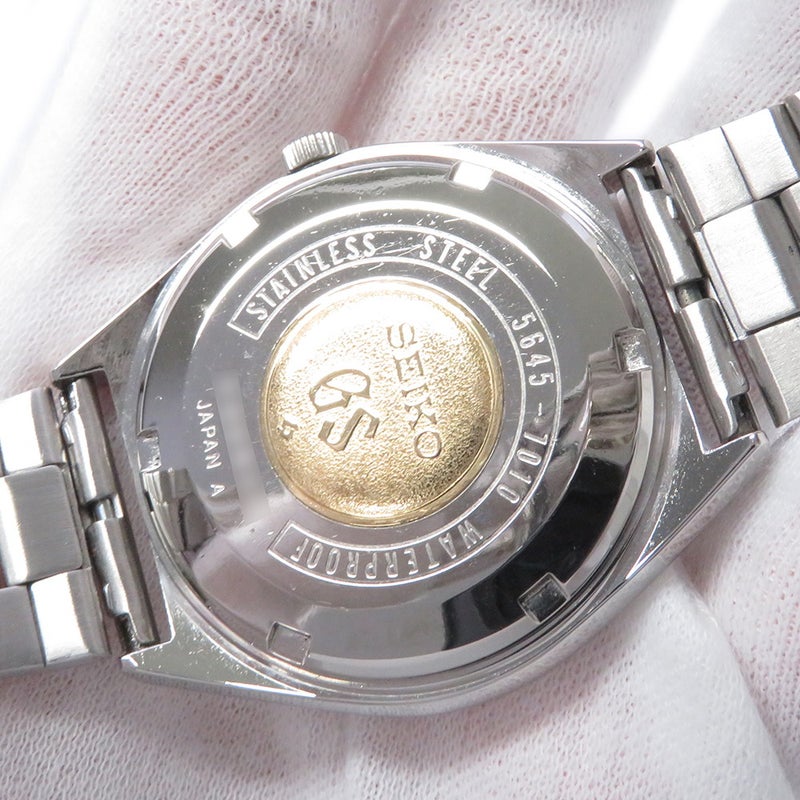 セイコー グランドセイコー ハイビート 5645-7010 SEIKO 腕時計 ウォッチ ヴィンテージ シルバー文字盤