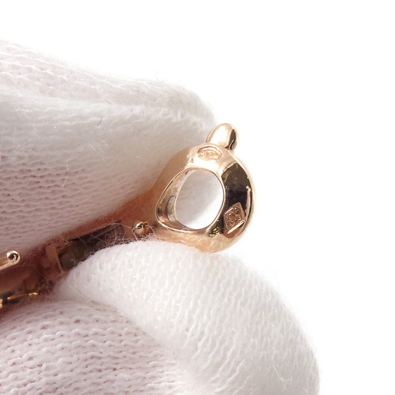 ヴァンクリーフ&アーペル ピアス フリヴォル イヤリング スモールモデル ダイヤモンド 2P 計0.17ct K18PGピンクゴールド VCARPFBK00