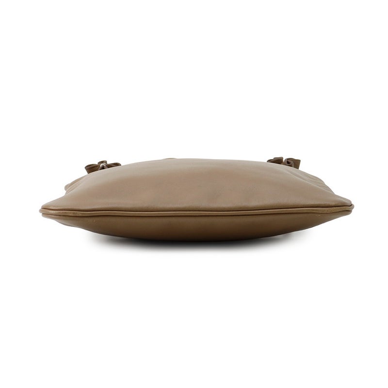 エルメス ショルダーバッグ サックアリーヌ ミニ エトゥープ/シルバー金具 スイフト D刻印