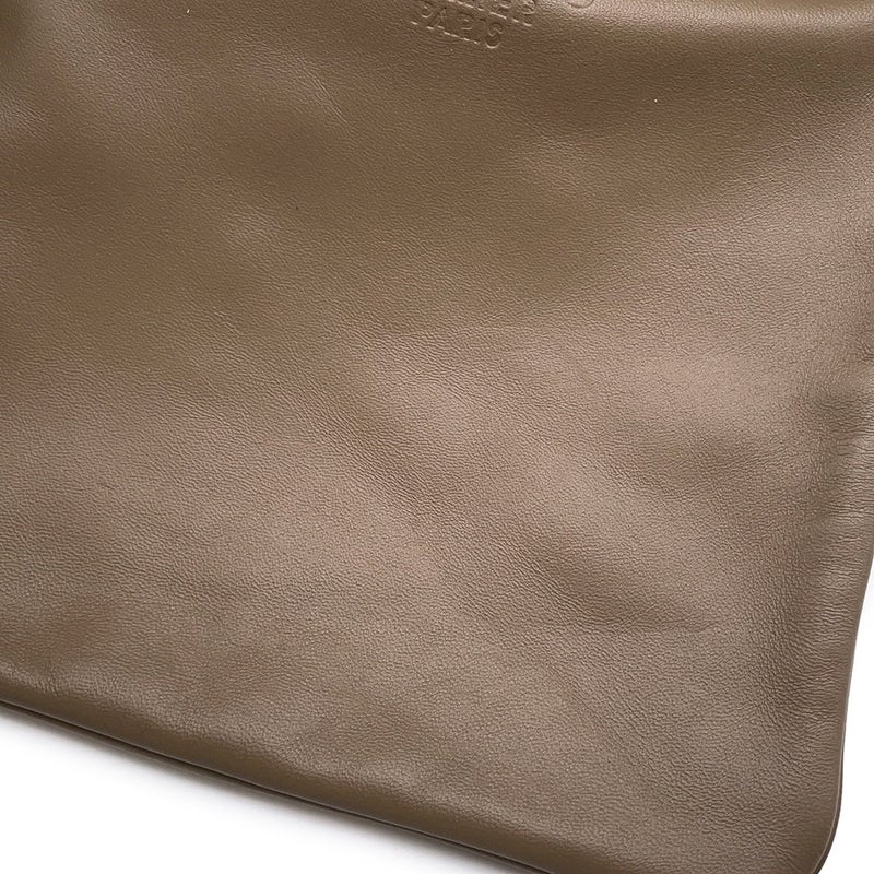 エルメス ショルダーバッグ サックアリーヌ ミニ エトゥープ/シルバー金具 スイフト D刻印