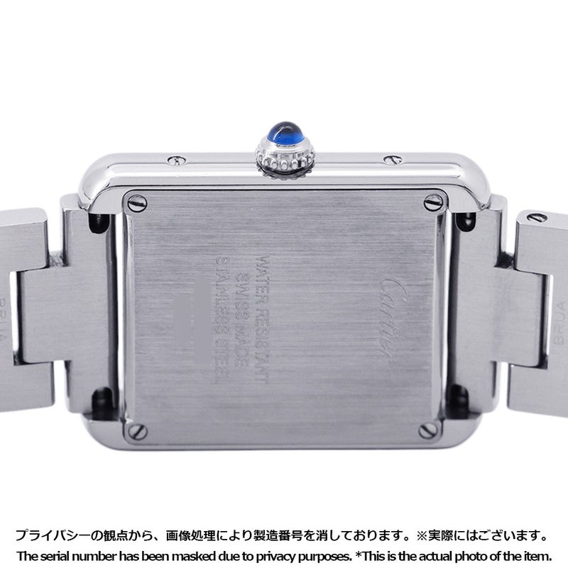 カルティエ タンクソロ SM W5200013 Cartier 腕時計 ウォッチ シルバー文字盤 クォーツ