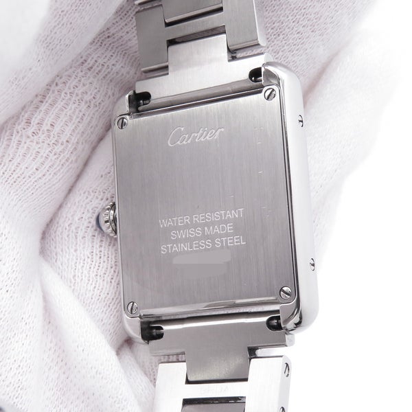カルティエ タンクソロ SM W5200013 Cartier 腕時計 ウォッチ シルバー文字盤 クォーツ