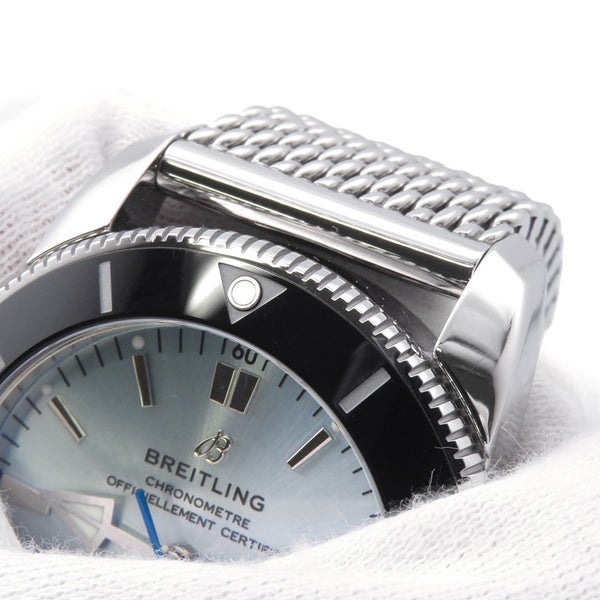 ブライトリング スーパーオーシャン ヘリテージ B20 オートマチック 42 ジャパン リミテッド AB20108A1C1S1 アイスブルー文字盤