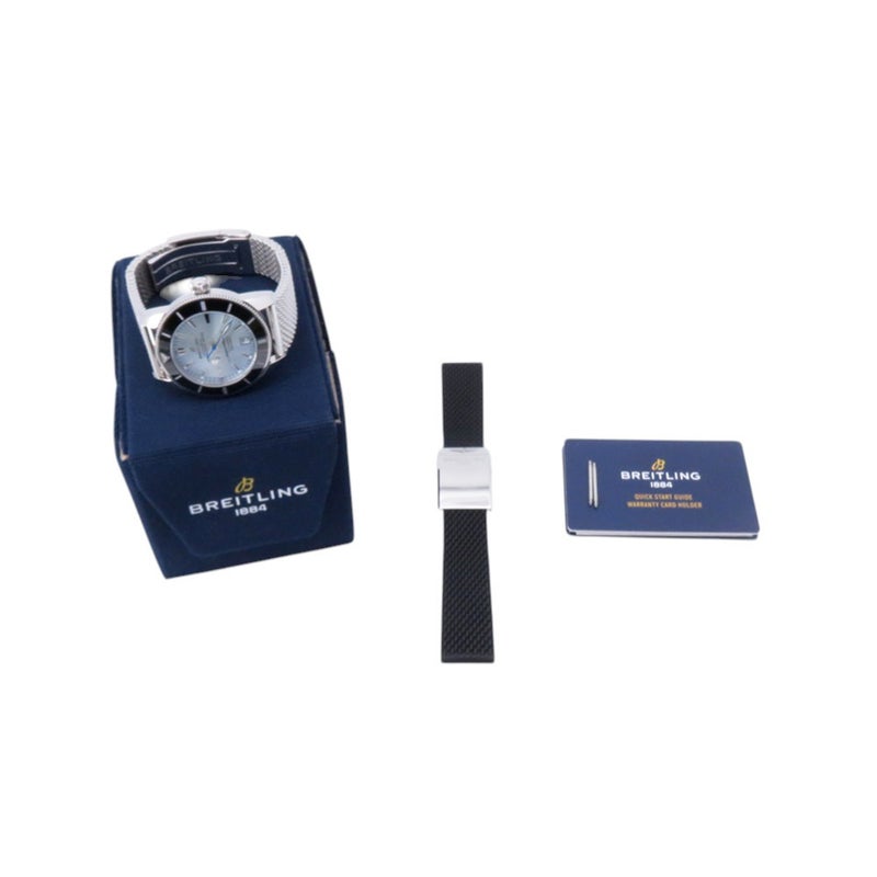 ブライトリング スーパーオーシャン ヘリテージ B20 オートマチック 42 ジャパン リミテッド AB20108A1C1S1 アイスブルー文字盤