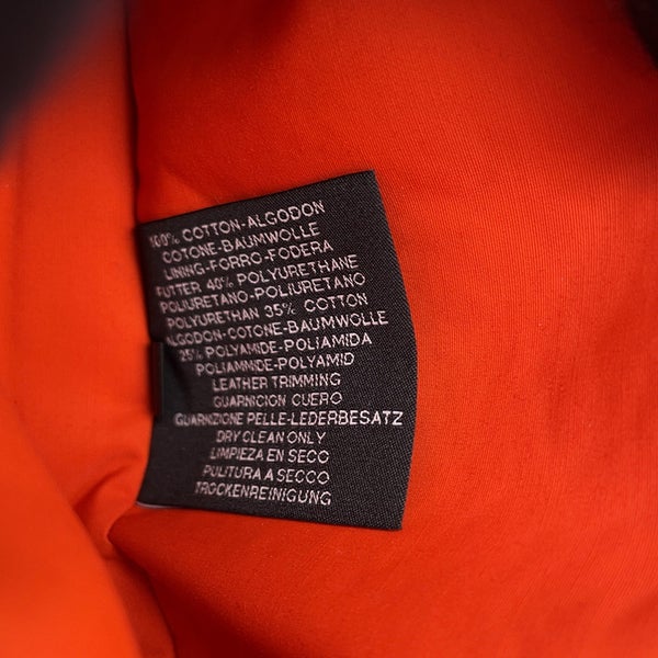 エルメス ポーチ ボリードポーチ ミニミニ ナチュラル/シルバー金具 コットン HERMES 小物入れ