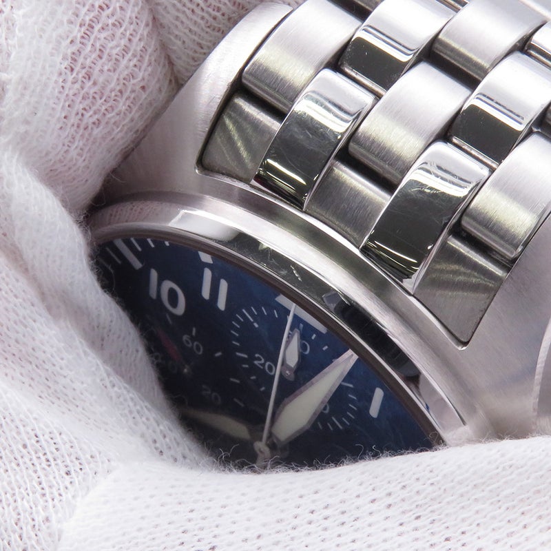 IWC パイロット・ウォッチ・クロノグラフ “プティ・プランス” IW377717 腕時計 ブルー文字盤