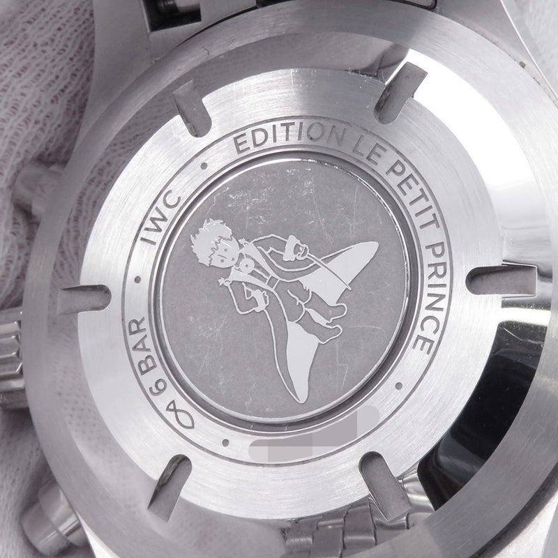 IWC パイロット・ウォッチ・クロノグラフ “プティ・プランス” IW377717 腕時計 ブルー文字盤