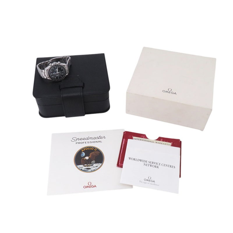 オメガ スピードマスター プロフェッショナル アポロ11号 月面着陸30周年 9999本限定モデル 3560.50 黒文字盤