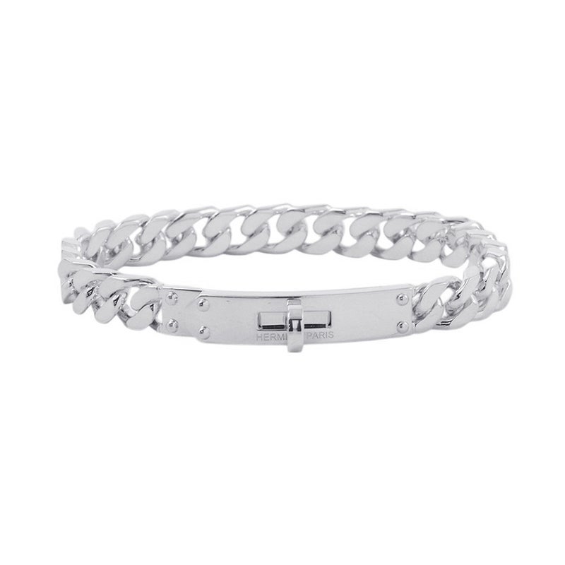 エルメス ブレスレット ケリーグルメットTPM SV925シルバー サイズXS HERMES ジュエリー