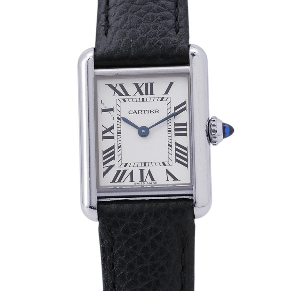 カルティエ タンク マスト SM WSTA0042 Cartier 腕時計 シルバー文字盤 クォーツ カルティエ タンク マスト SM WSTA0042 Cartier 腕時計 シルバー文字盤
