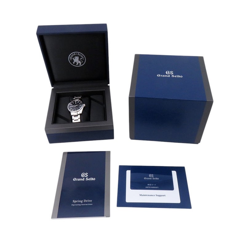 セイコー グランドセイコー スプリングドライブ SBGA375 SEIKO 腕時計 ミッドナイトブルー文字盤