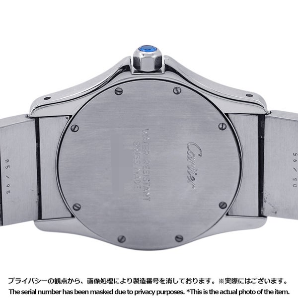 カルティエ サントスクーガー MM W20027K1 Cartier 腕時計 白文字盤