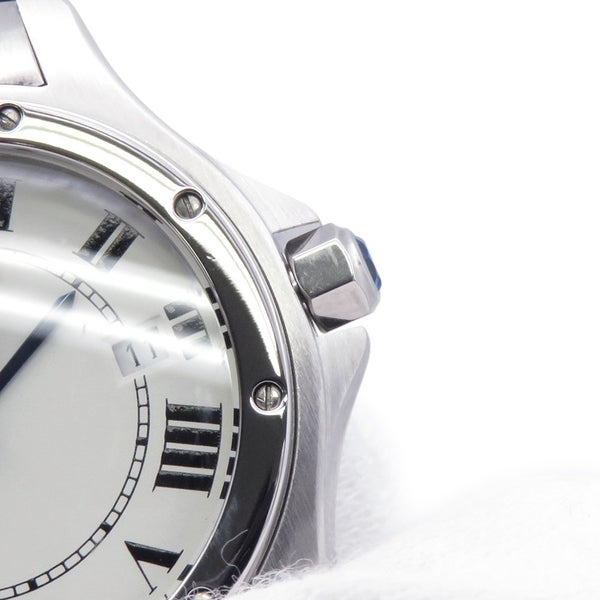 カルティエ サントスクーガー MM W20027K1 Cartier 腕時計 白文字盤