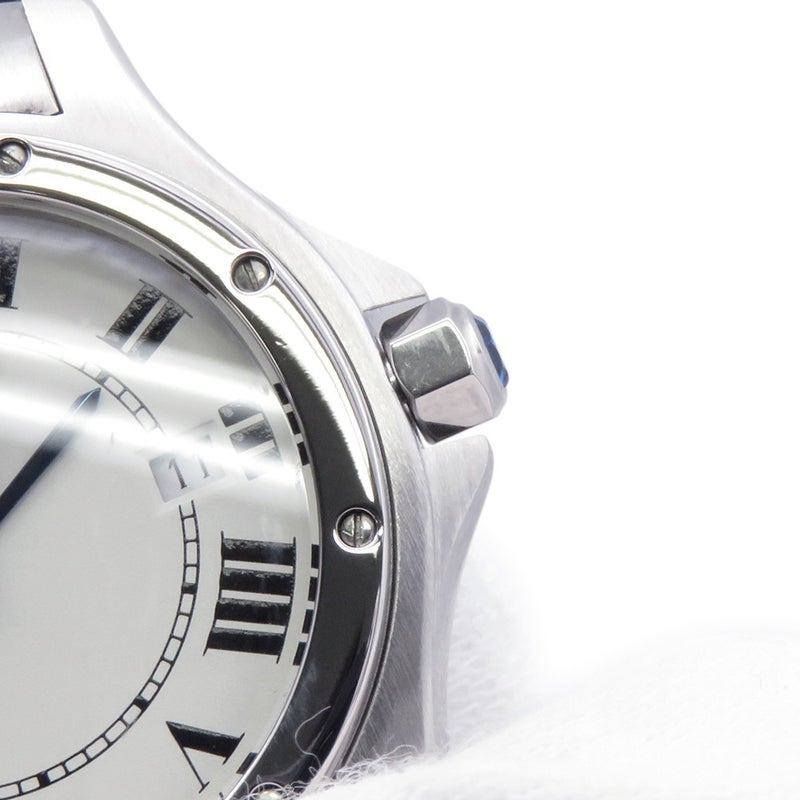 カルティエ サントスクーガー MM W20027K1 Cartier 腕時計 白文字盤