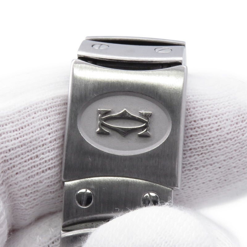 カルティエ サントスクーガー MM W20027K1 Cartier 腕時計 白文字盤