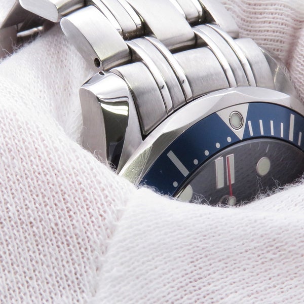 オメガ シーマスター ダイバー300M 2220.80.00 OMEGA 腕時計 ブルー文字盤