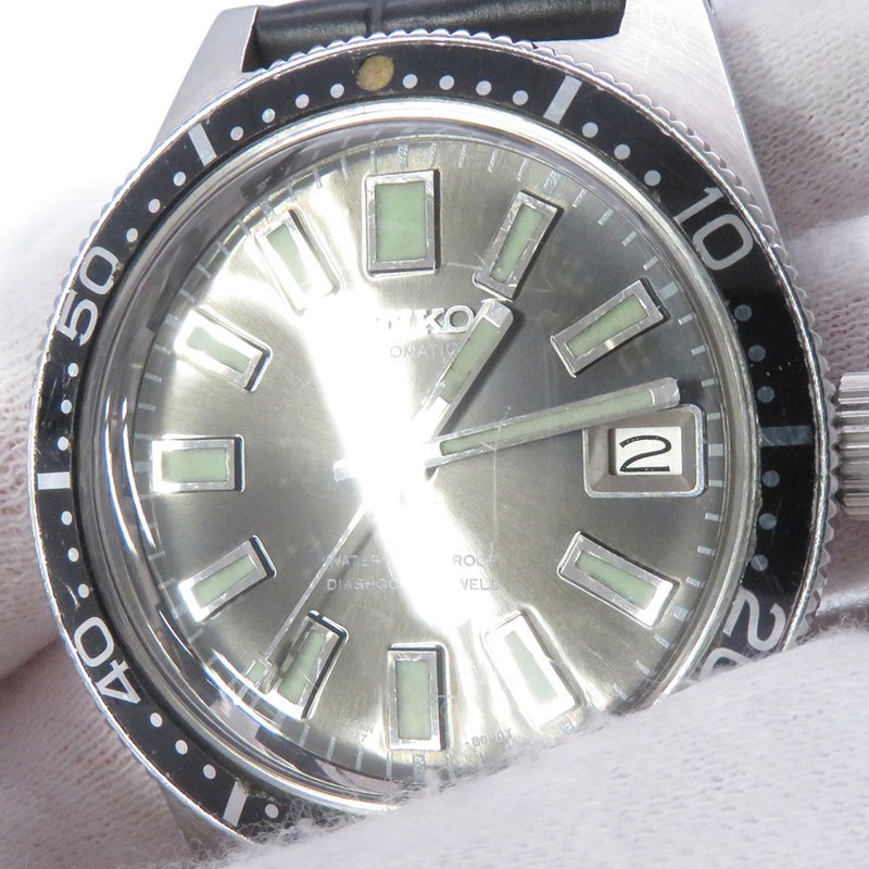 セイコー 150m ダイバーファーストモデル後期型 6217-8001 SEIKO 腕時計 グレー文字盤
